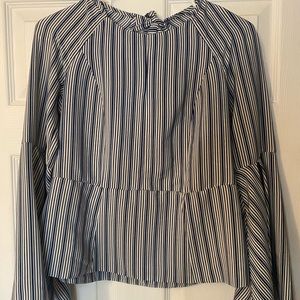 Stripped dress top.